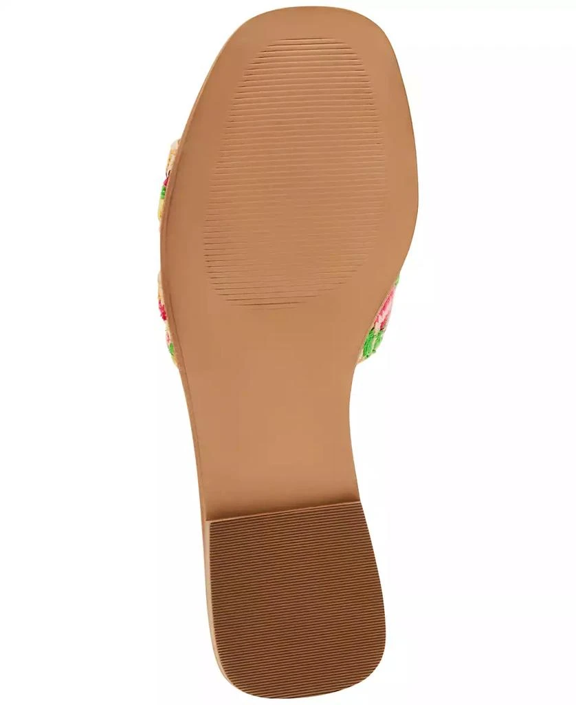 Steve Madden Women's Hadyn Embroidered Slide Sandals 5