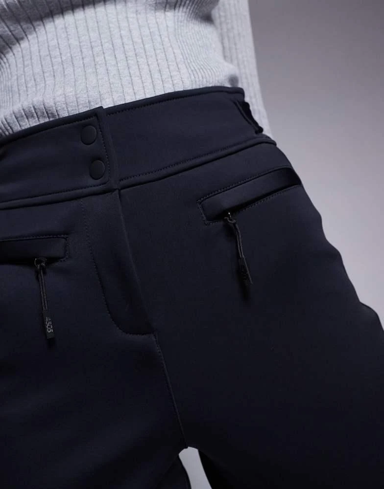 ASOS 4505 Ski soft shell water repellent skinny ski pants in black 2