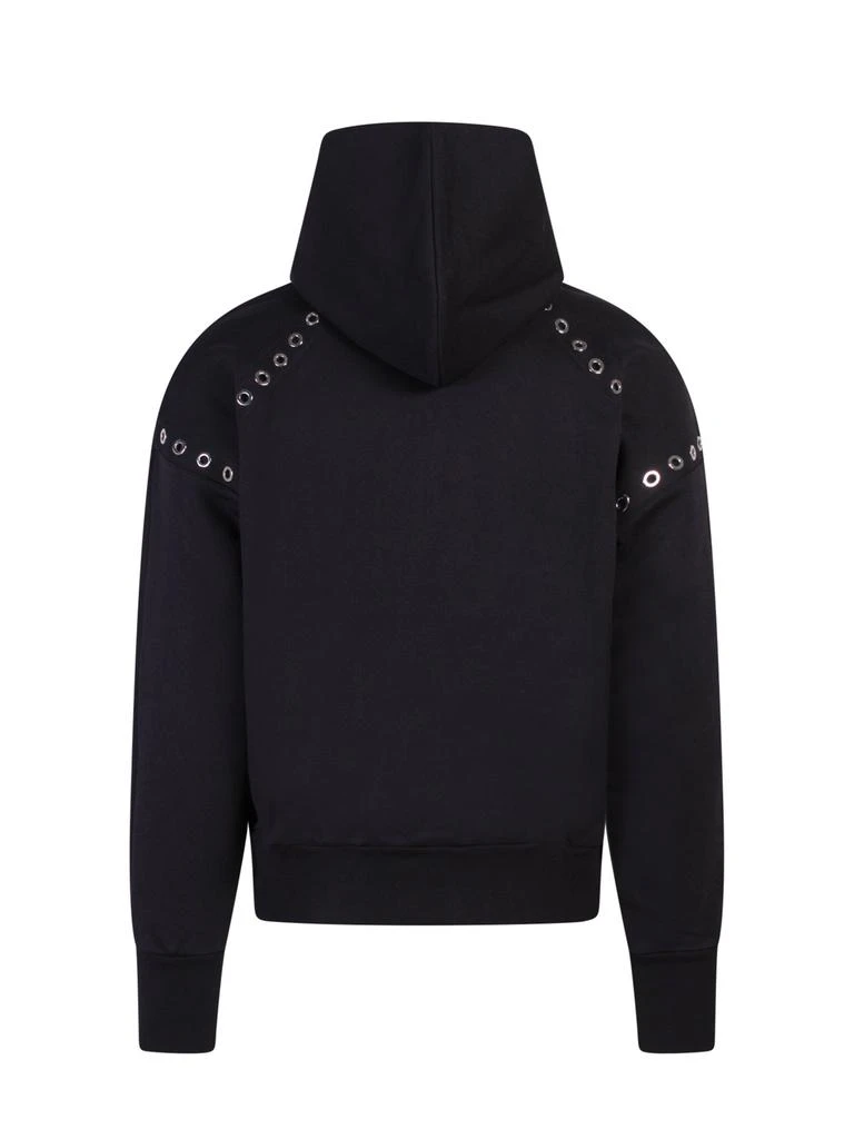 Alexander McQueen Alexander McQueen Eyelets Detailed Hoodie 2