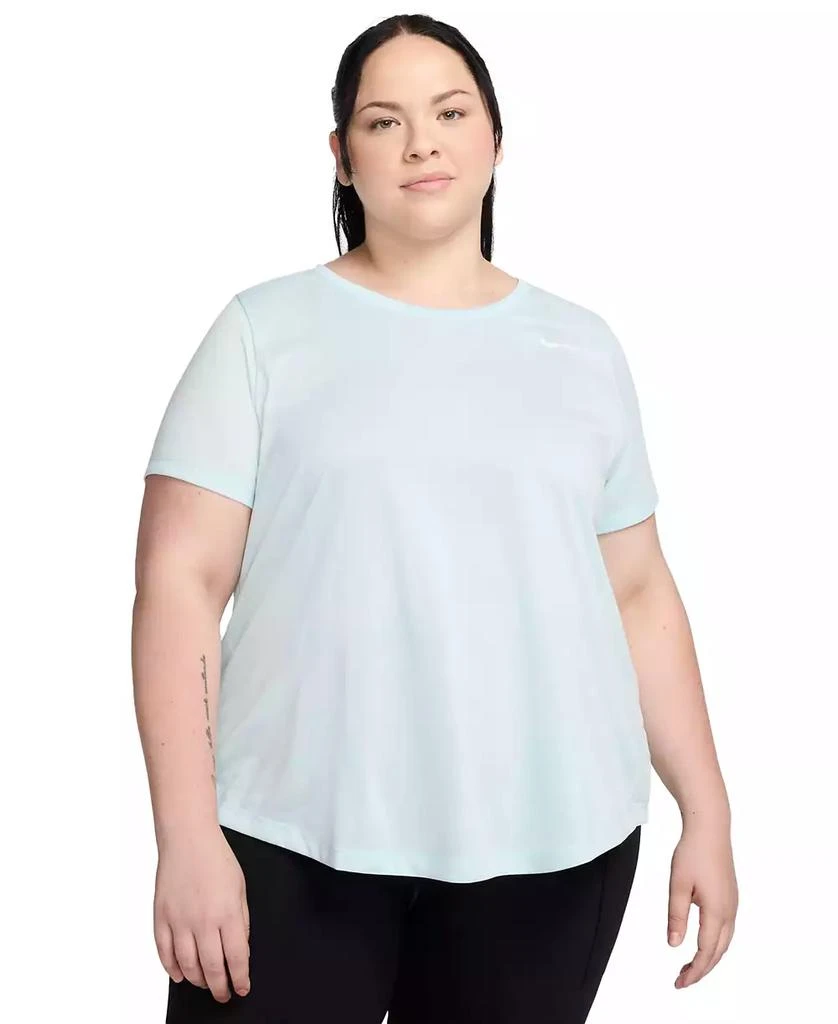 NIKE Plus Size Active Dri-FIT Women's Short-Sleeve Logo T-Shirt 1