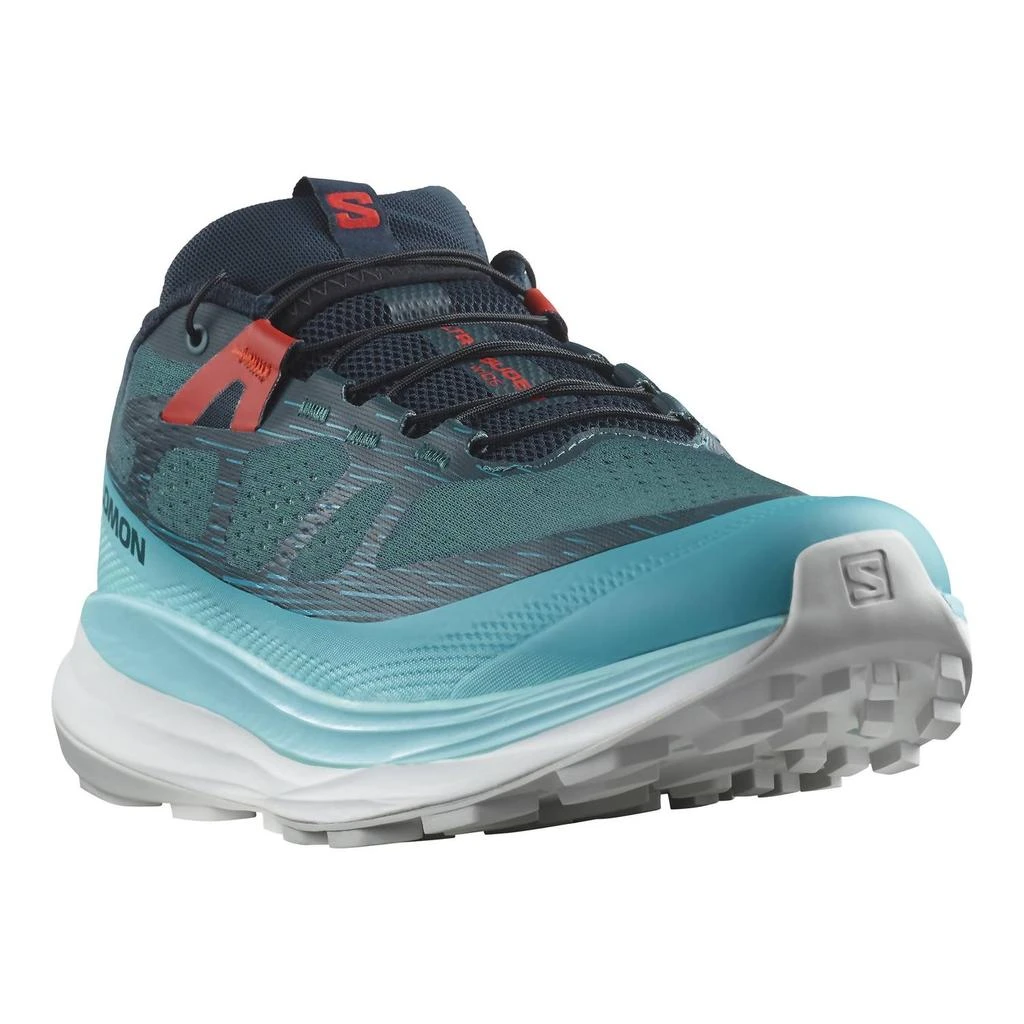 Salomon Men's Ultra Glide 2 Trail Running Shoes In Atlantic Deep/blue Radiance/fiery Red 4