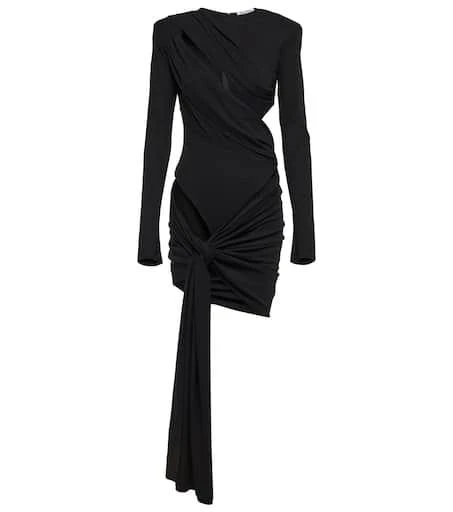 The Attico Cutout ruched minidress 1