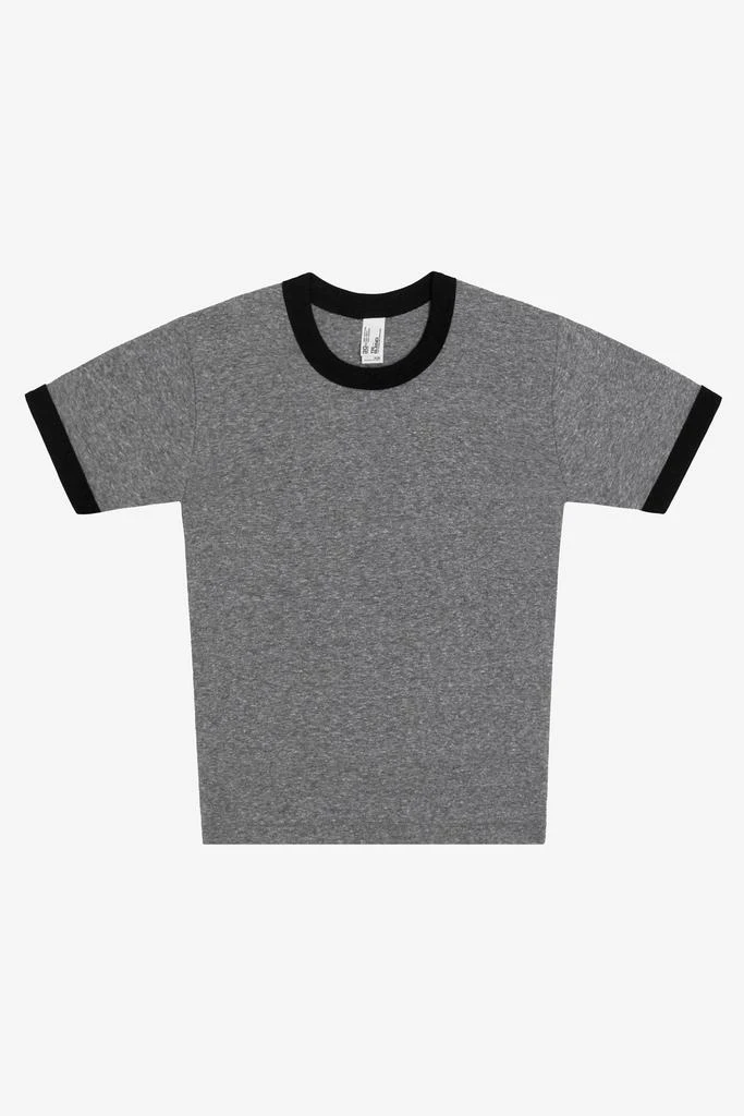 Los Angeles Apparel BR310 - Tri-Blend Rib Women's Ringer Tee 10