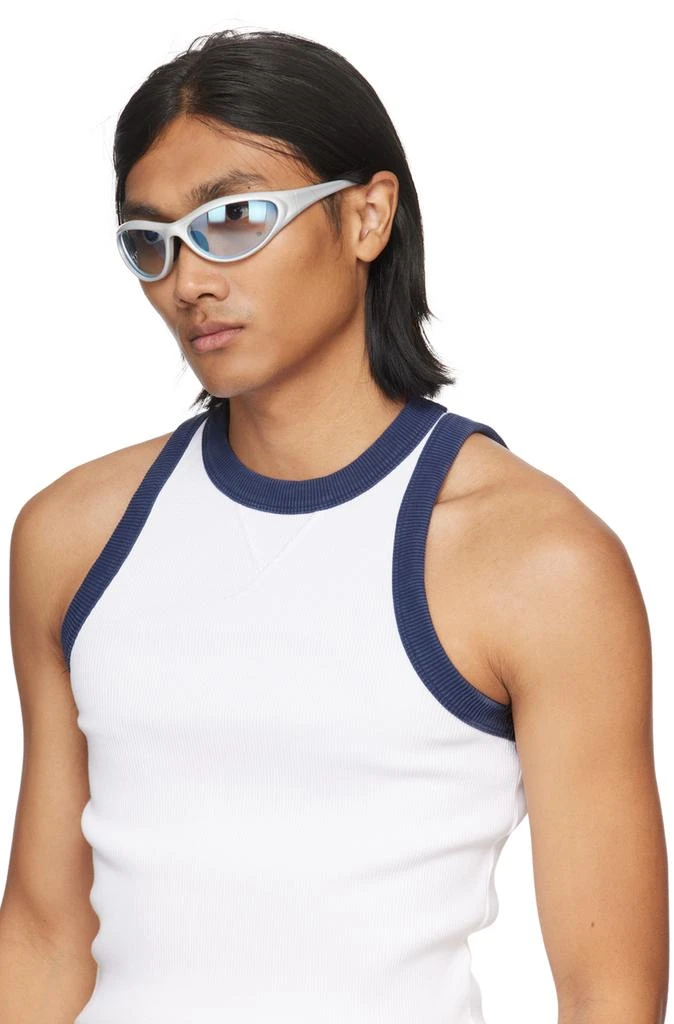 BONNIE CLYDE Silver Angel Sunglasses 4