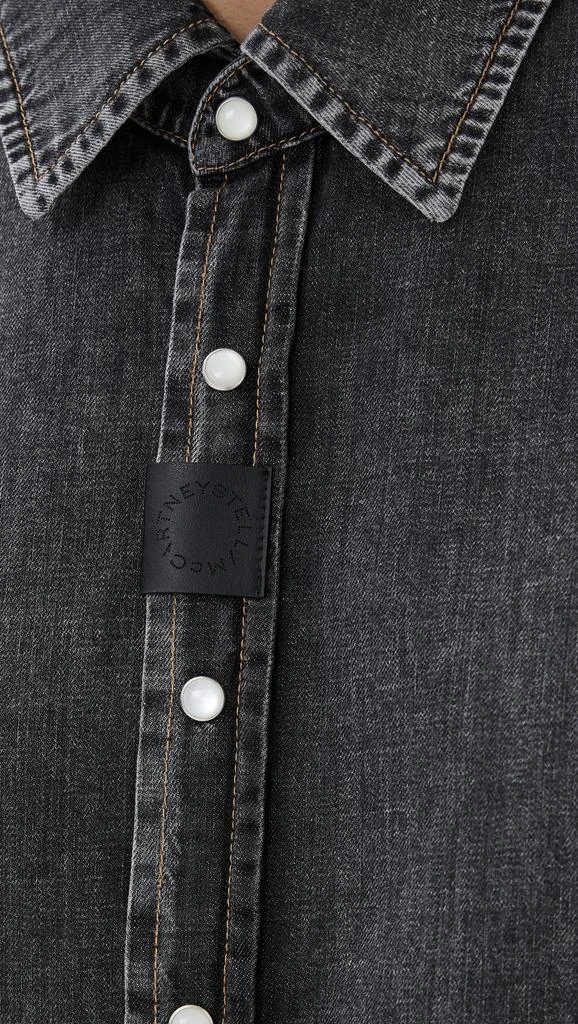 Stella McCartney Black Denim Shirt 5