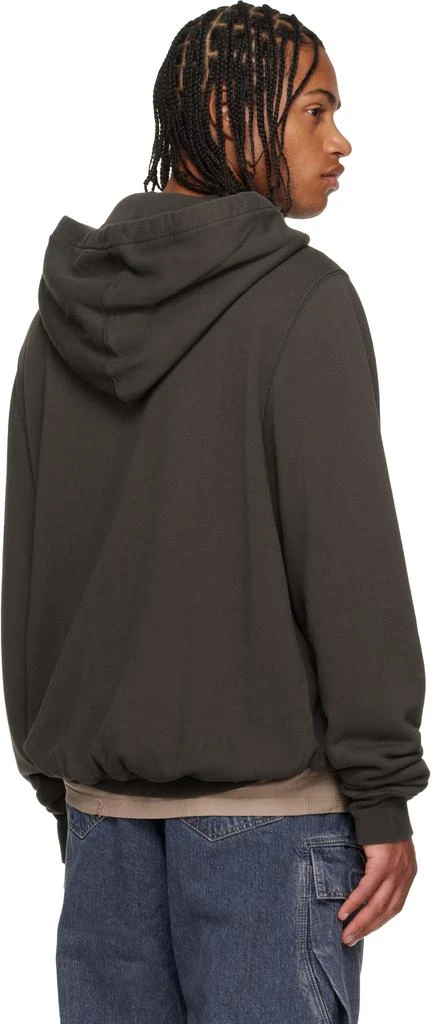 Rick Owens Gray Concordians Oversized Hoodie 3