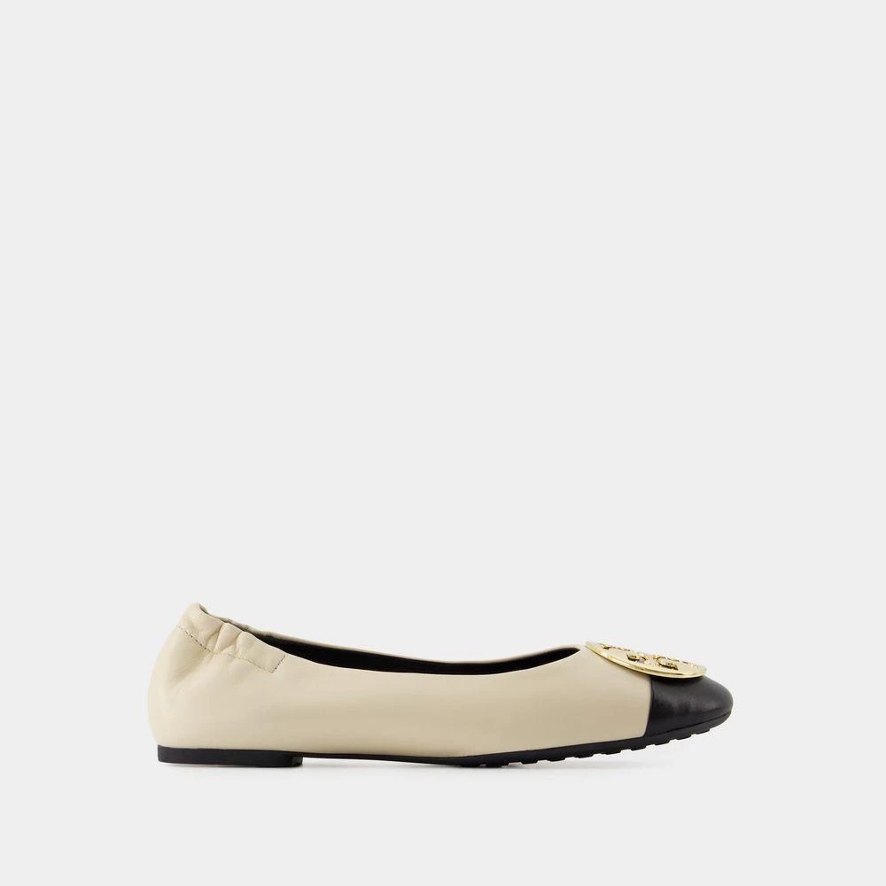 Tory Burch Tory Burch Claire Cap-Toe Ballerinas 1