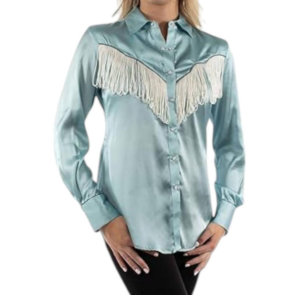 Scully Scully - Retro Western Fringe Blouse