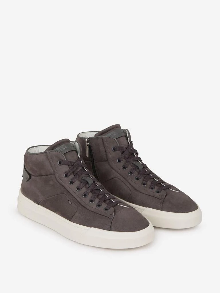 Santoni Santoni Leather Paneled Sneakers 2