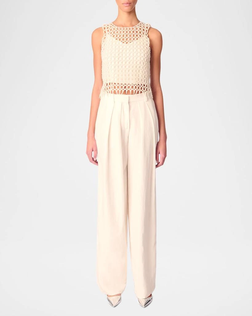 Maje Pivalu Wide-Leg Trousers 2