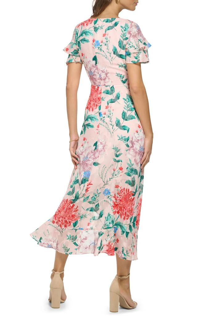 Kensie Floral High-Low Maxi Dress 2