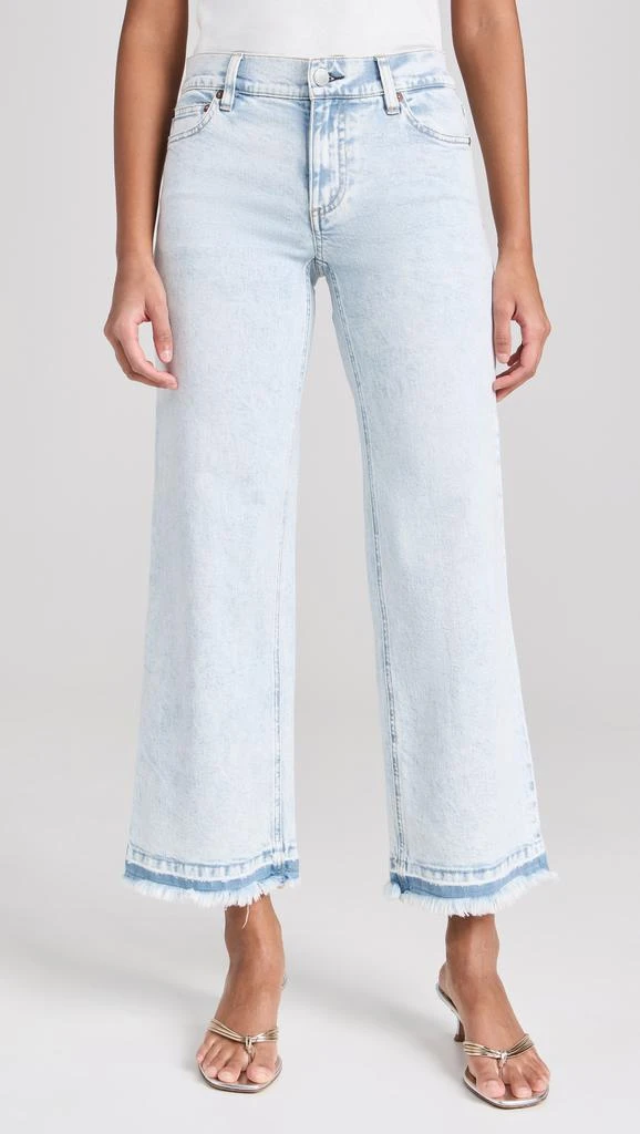 Alice + Olivia Lorrine Kick Flare Ankle Jeans 6