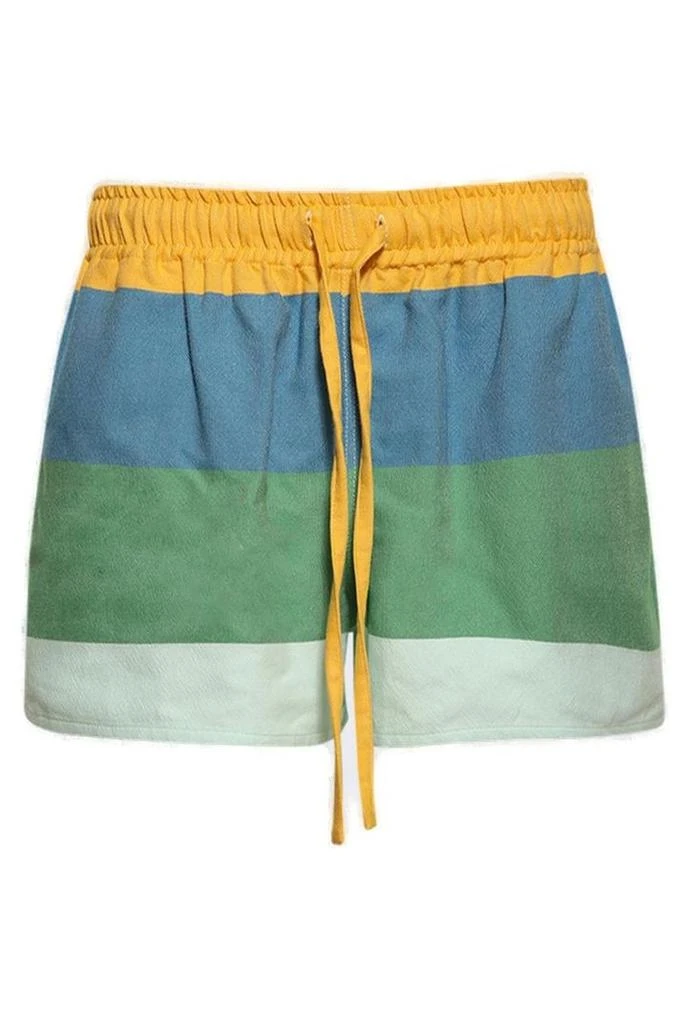 Marrakshi Life Marrakshi Life Striped Elasticated Waistband Shorts 1