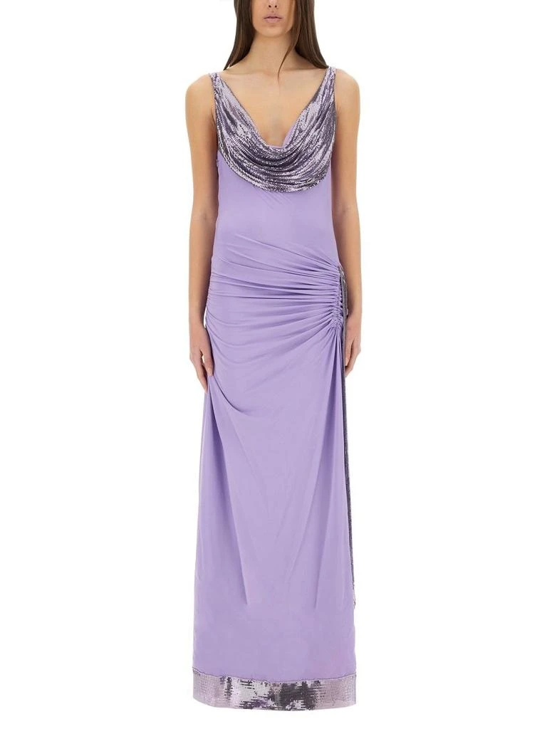 Shop Paco Rabanne Lavender Jersey Long Dress on Sale at BeyondStyle  Get  35% Off Paco Rabanne Lavender Jersey Long Dress with Limited-Time Flash  Deals, Exclusive Discounts, and Special Offers. Enjoy Unbeatable