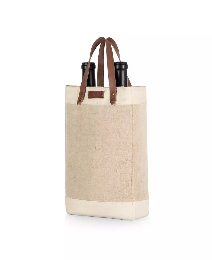 Legacy Legacy Pinot Jute 2 Bottle Insulated Wine Bag 8