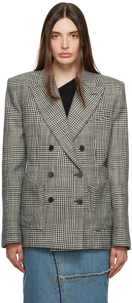 Tom Ford Gray Double-Breasted Blazer 1