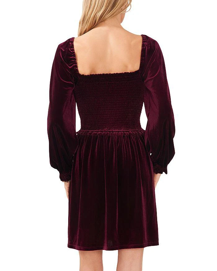 1. State Smocked Velvet Dress 3