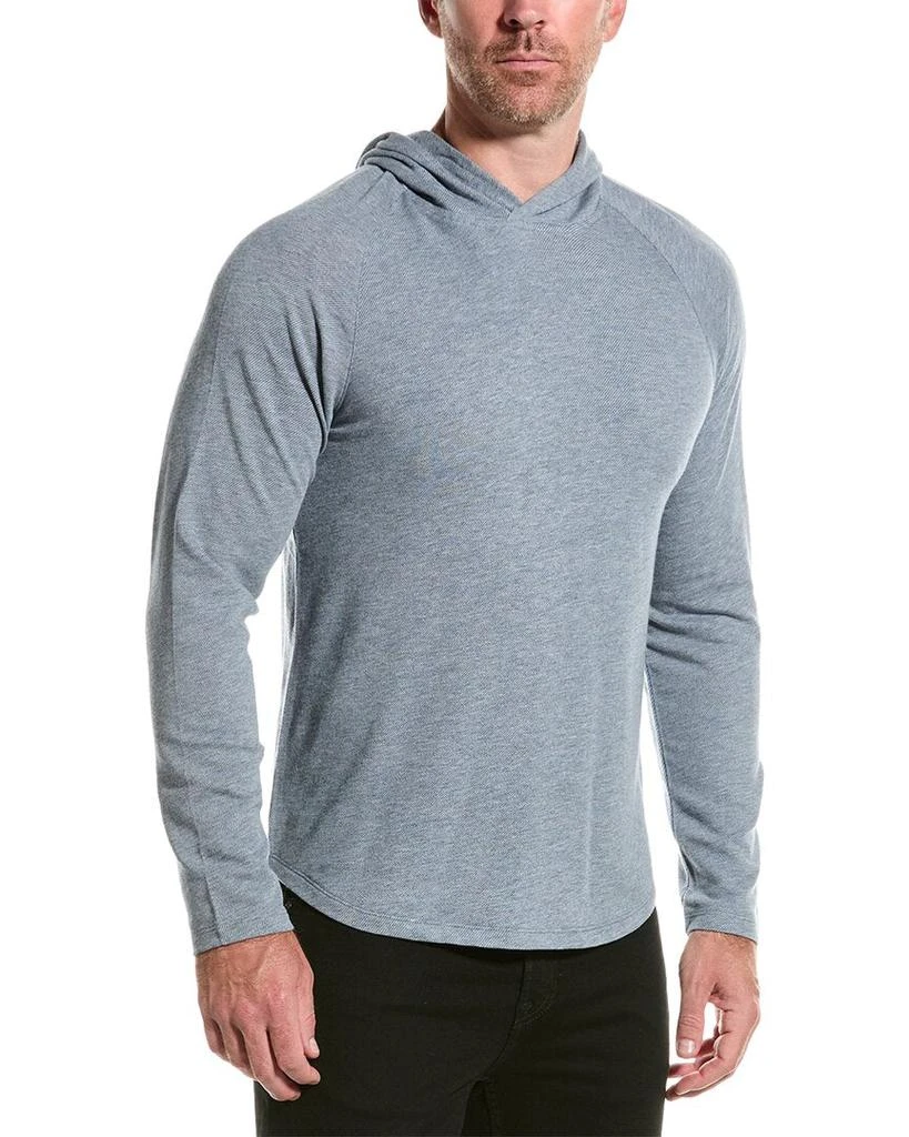 Vince Cashmere-Blend Pullover Hoodie 1