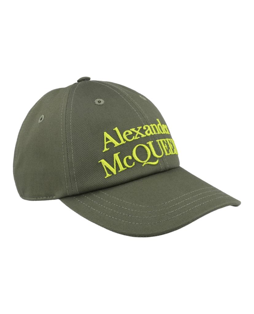 Alexander McQueen Logo Embroidered Baseball Cap