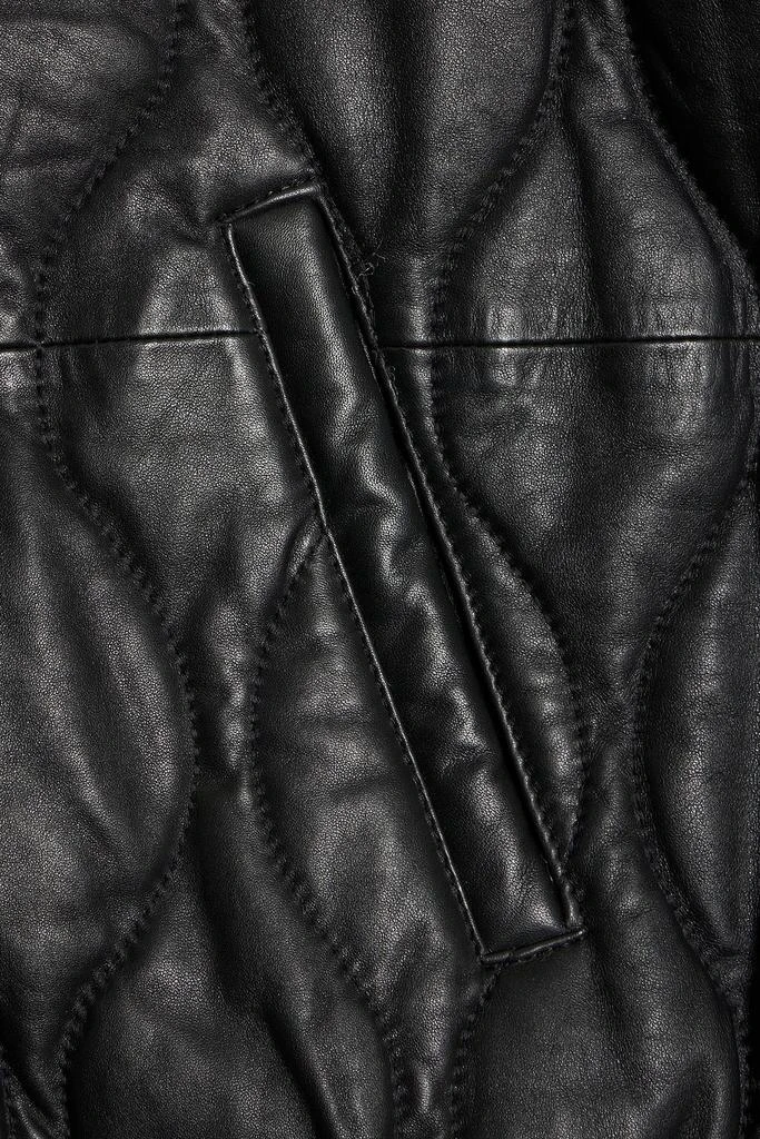 Walter Baker Kyrie quilted leather jacket 4