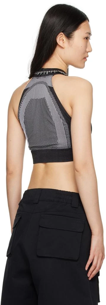 Misbhv Black & White Halter Sport Bra 3