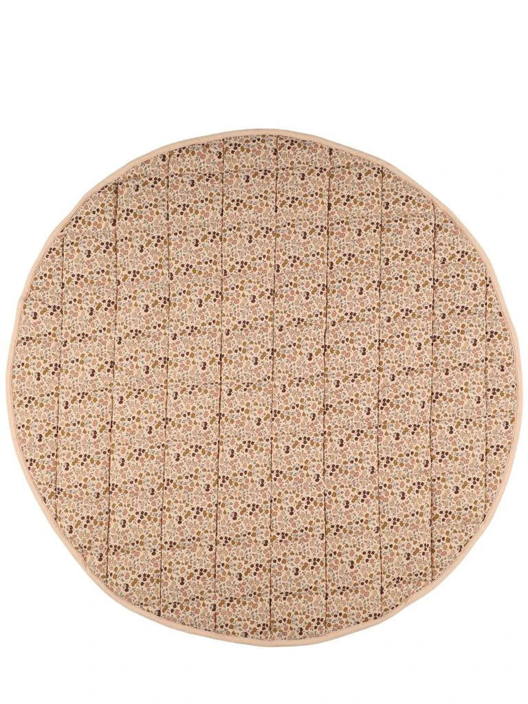QUINCY MAE Printed Organic Cotton Quilted Play Mat 1