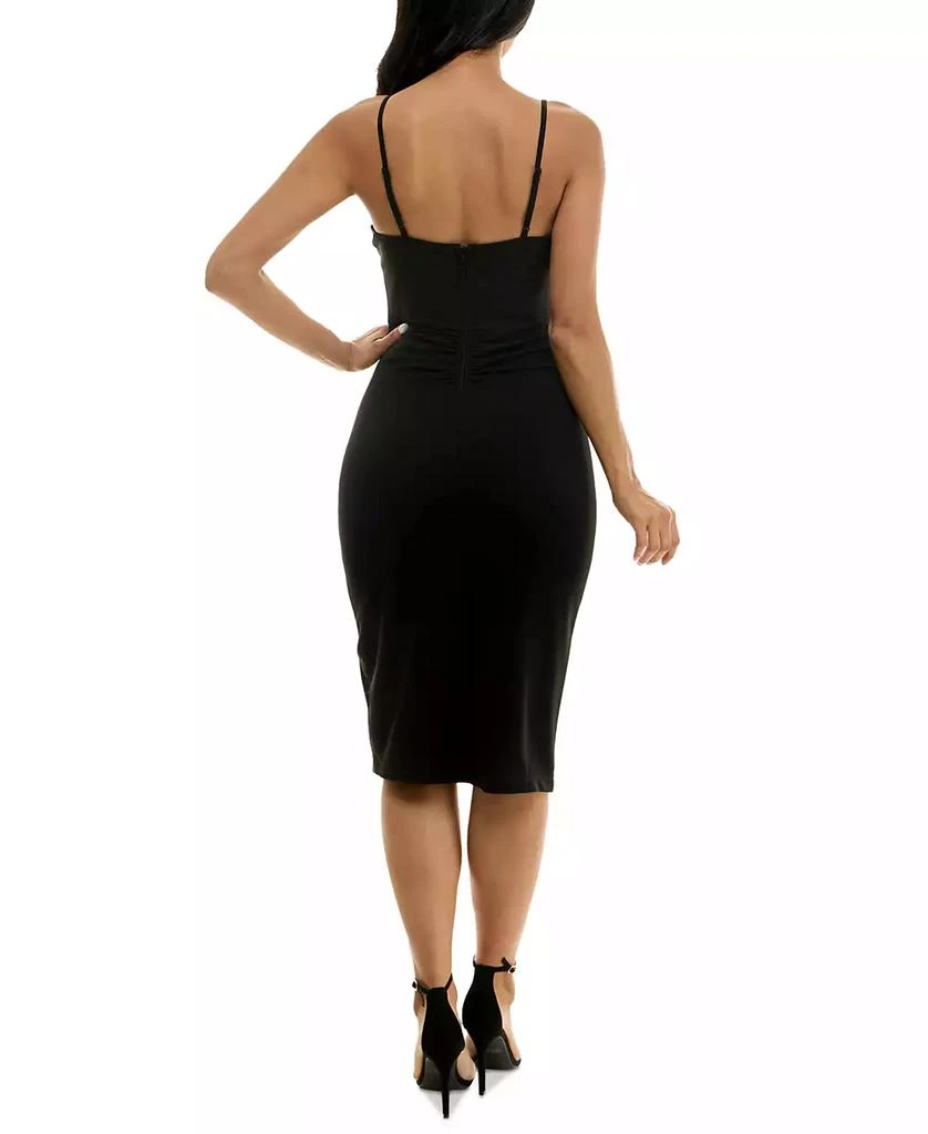 Emerald Sundae Juniors' Shirred Bodycon Dress 5