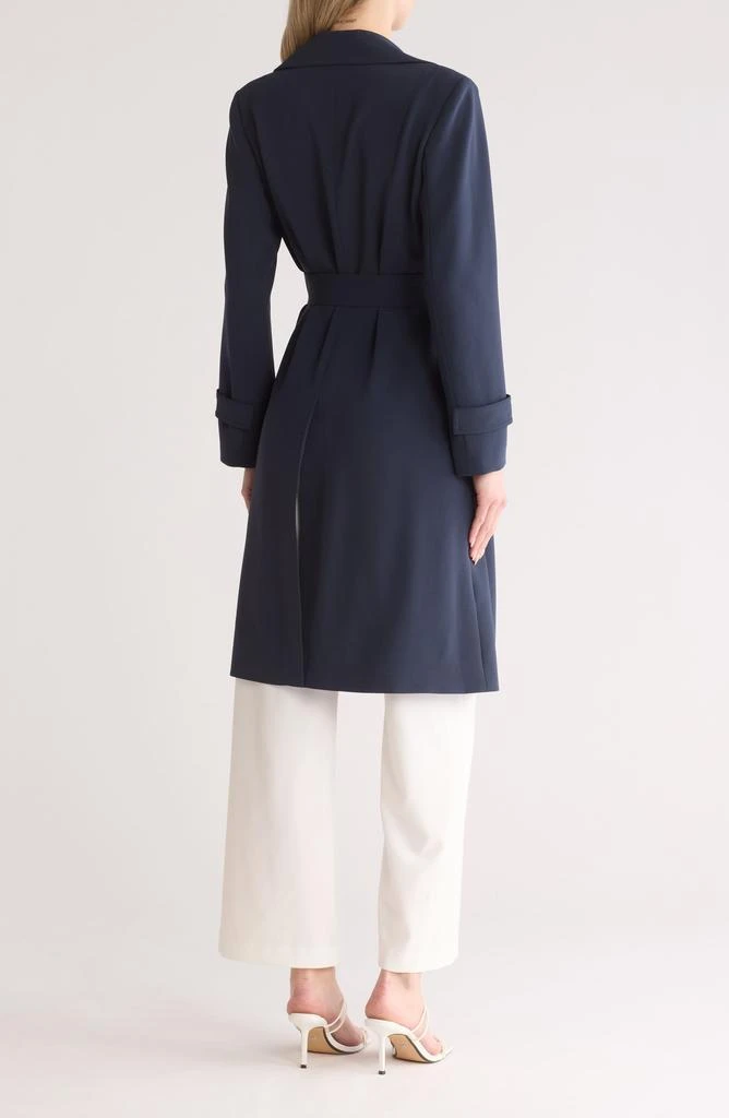 Theory Oaklane Admiral Crepe Trench Coat 2