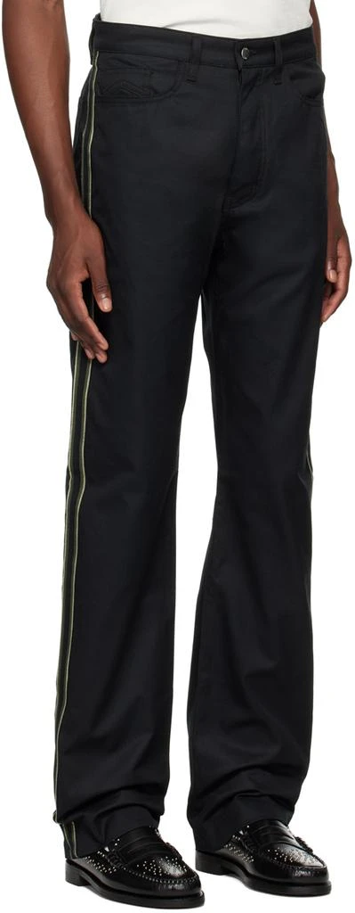 Rhude Black Traxedo Trousers 2