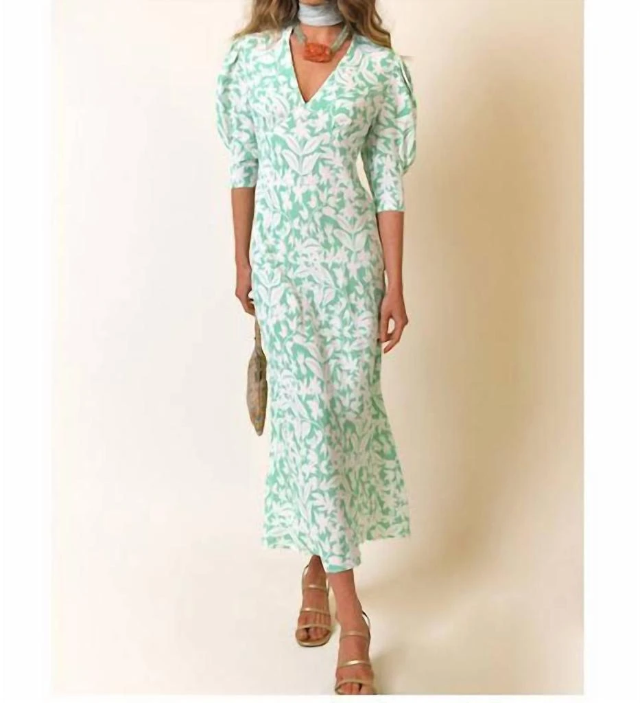 Rixo - Zadie Midi Dress  On Sale Now with Up to 77% Off | Discover  Exclusive Deals & Savings at BeyondStyle  Authentic Rixo women > dresses >  midi|1083594518|clothing|dresses|floral|green|midi|viscose-blend|women with  Limited-Time