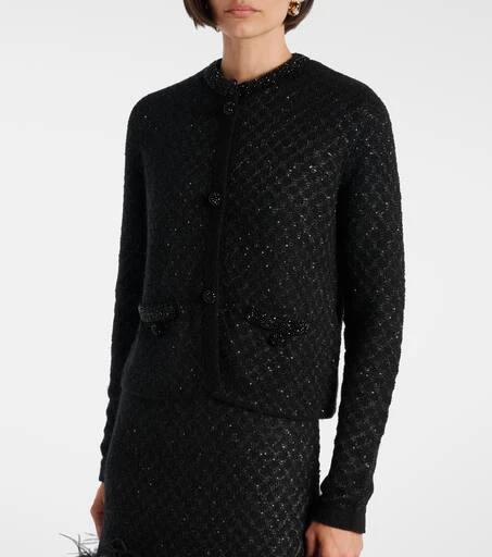 Max Mara Perdoni sequined cardigan 6