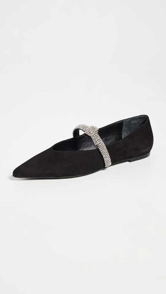 Schutz Pearl Pointed Ballet Flats 1