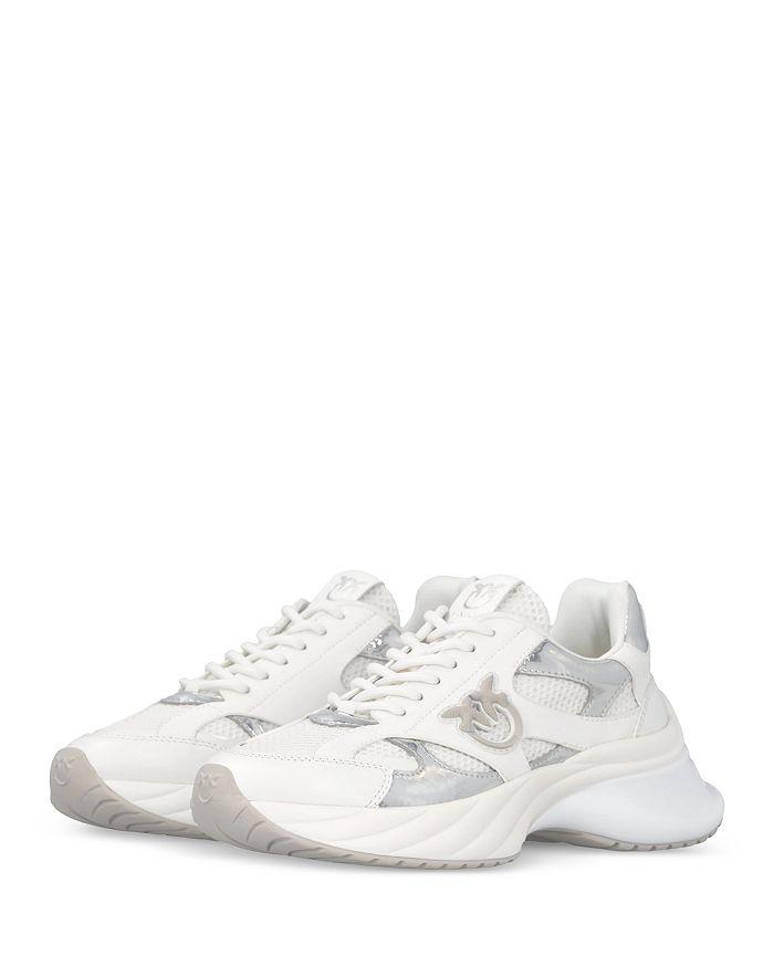 PINKO Pinko White Low-Top 'Mandy' Sneakers - Casual Shoes