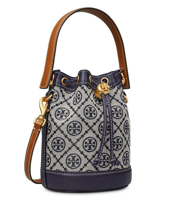 Tory Burch T Monogram Jacquard Mini Bucket Bag 4