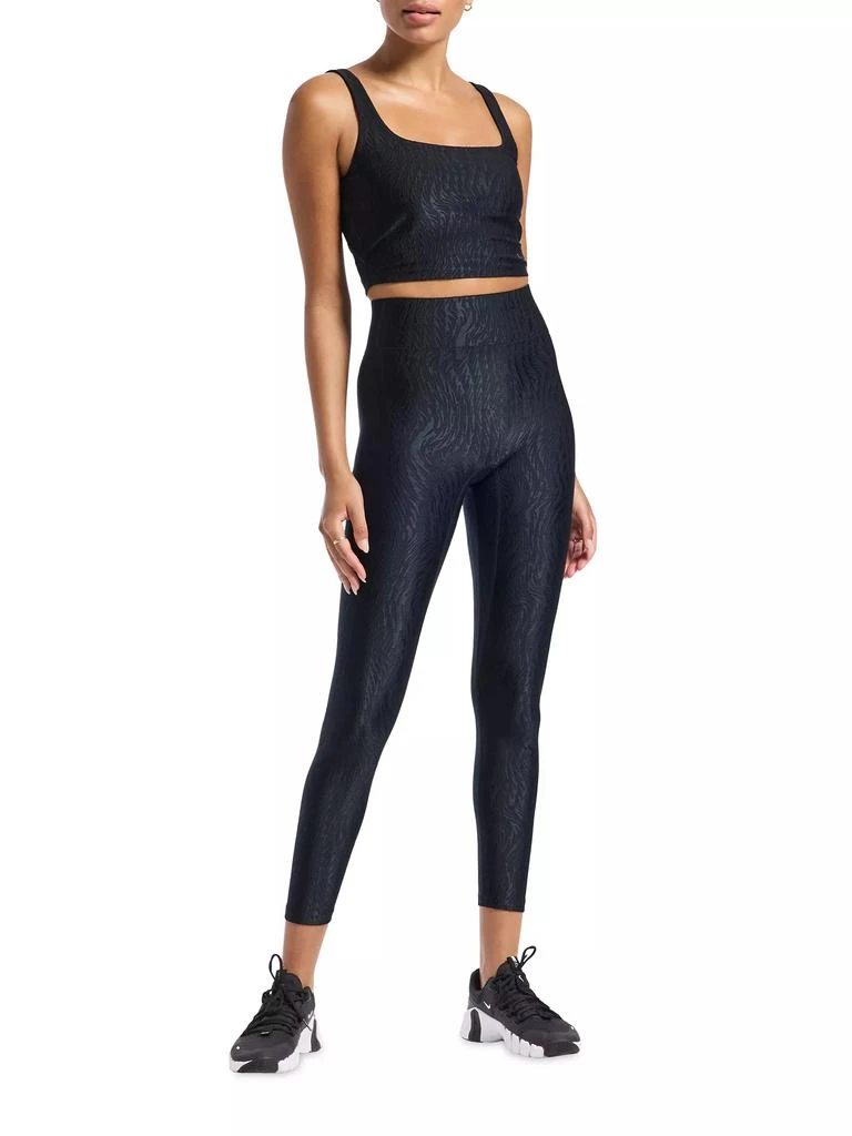 Bandier Center Stage Jacquard Leggings 2