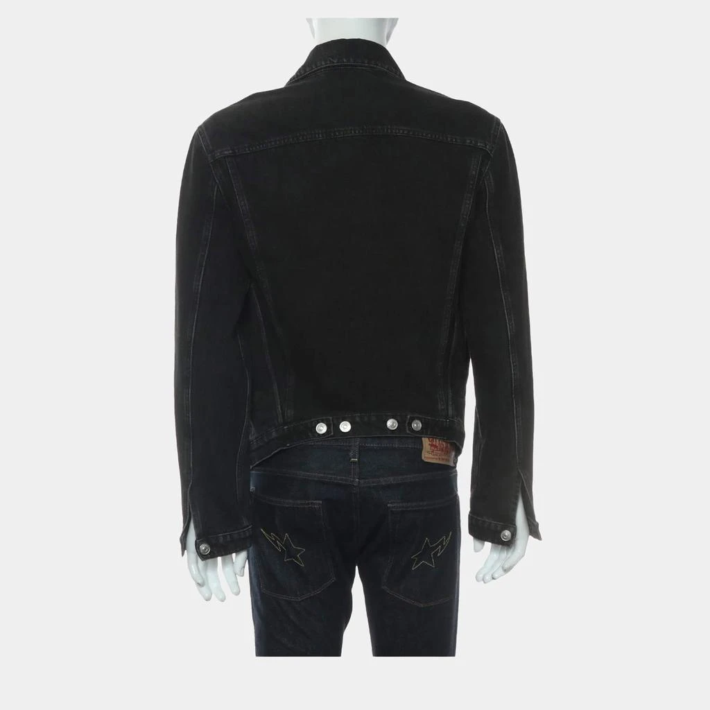 Balenciaga Balenciaga Black Cotton Denim Jacket IT Women 44 3