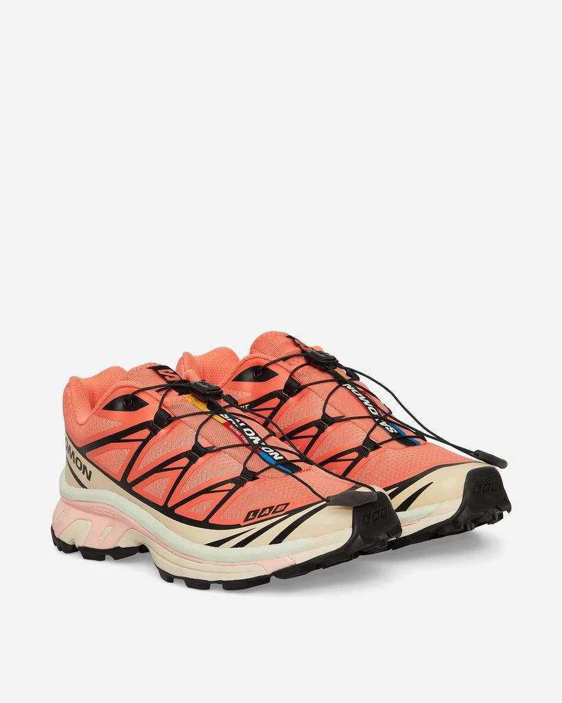 Salomon XT-6 Sneakers Living Coral / Black / Cement 2