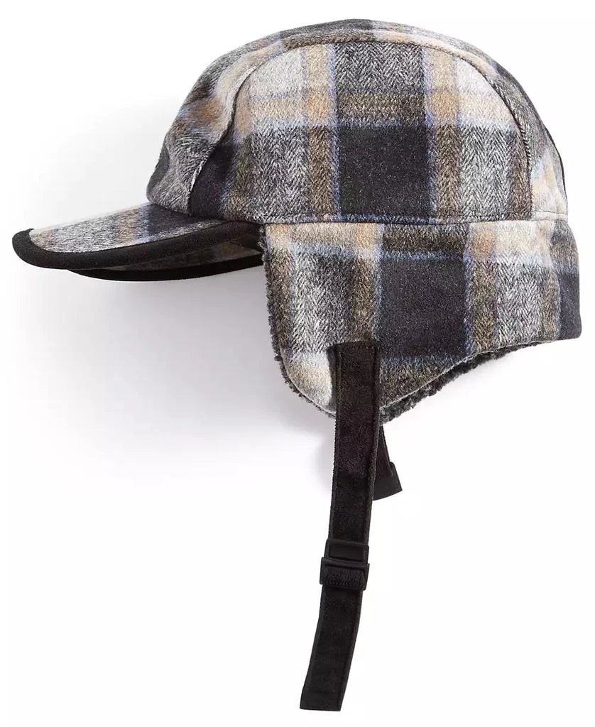 SCALA Men's Plaid Fleece-Lined Cap with Earflaps 1