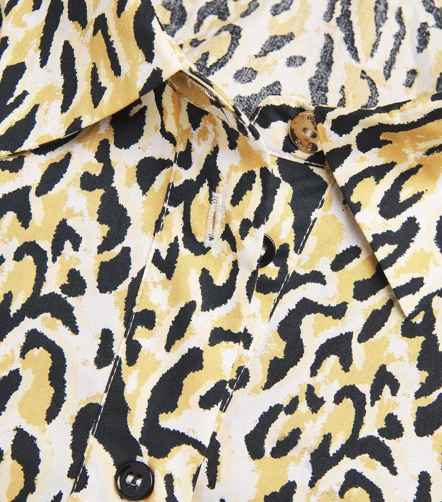 Maje Leopard Print Midi Dress 5
