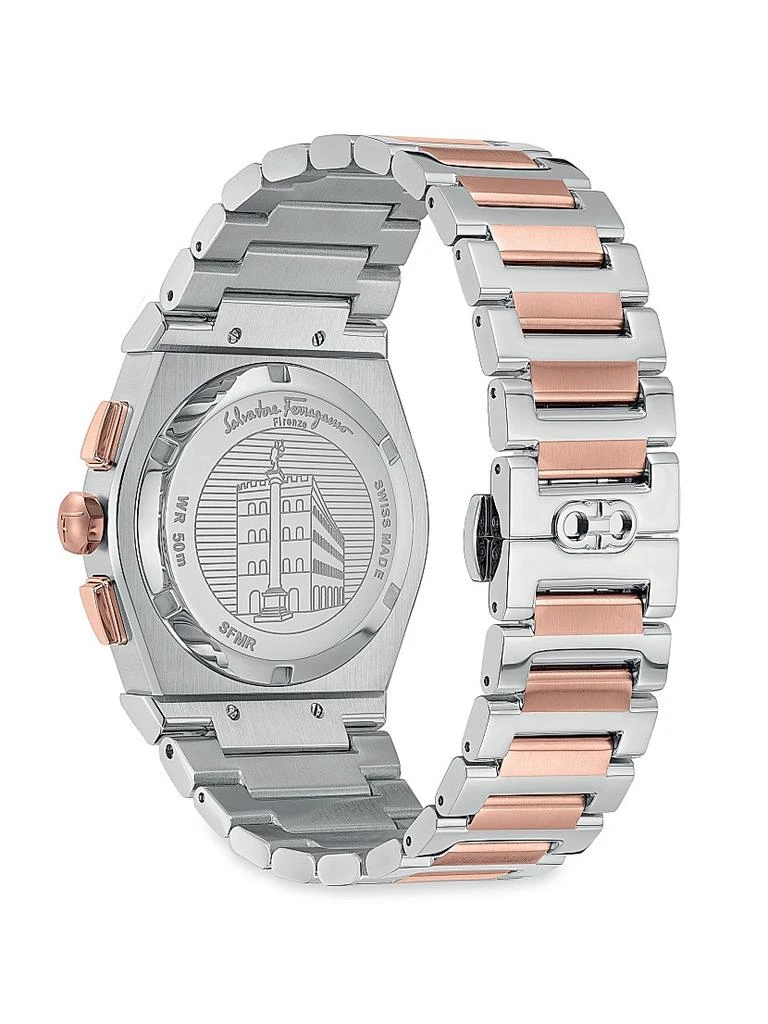 Salvatore Ferragamo Vega Chrono Stainless Steel Watch 3