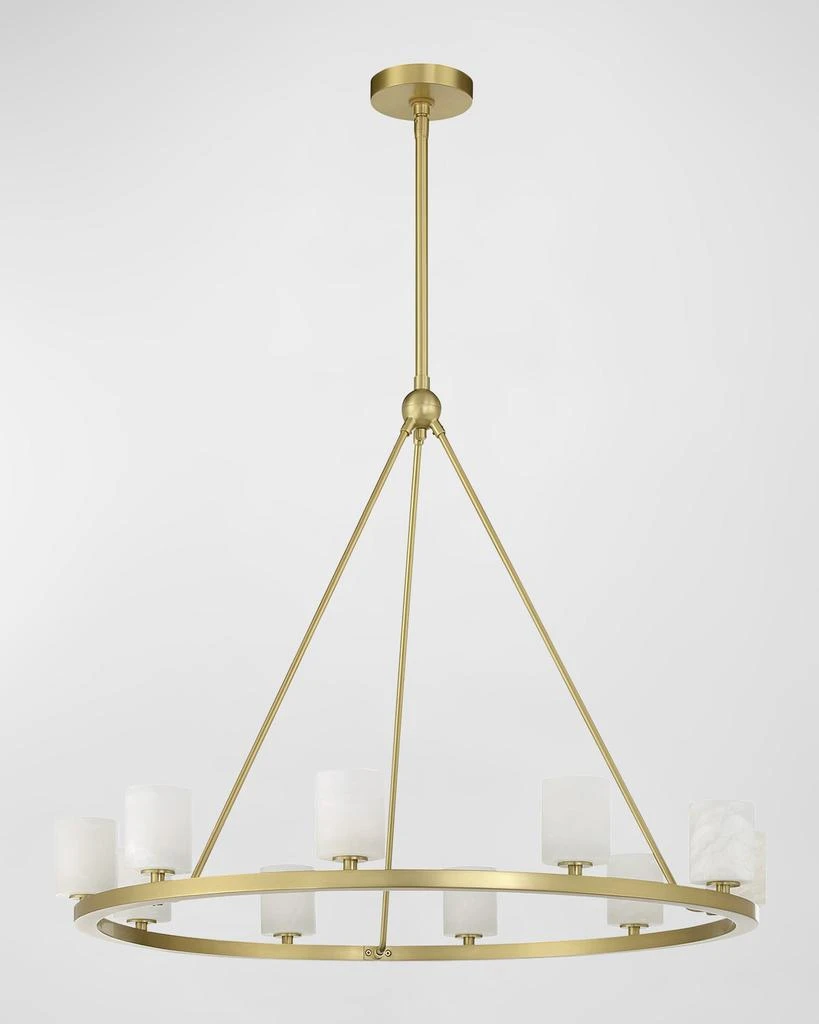 Crystorama Aragon 35" Round 10-Light Chandelier 2