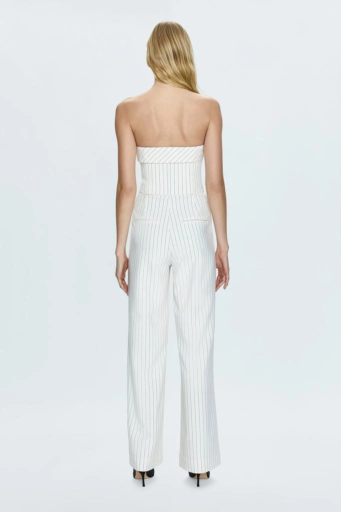 Pistola Denim Valentina Jumpsuit - Le Blanc Pinstripe 6