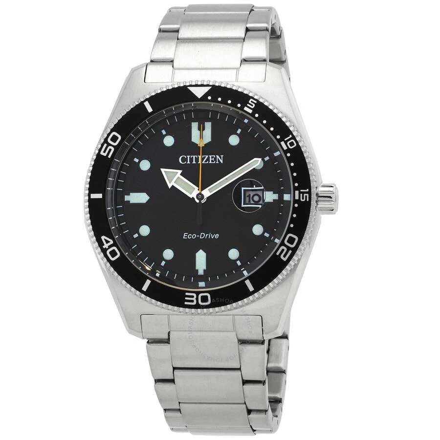 Citizen Eco-Drive Black Dial Men's Watch AW1760-81E 1