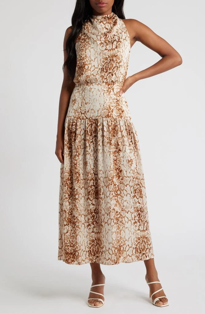 Karine Cowl Neck Dress – On Sale Now with Up to 88% Off Discover