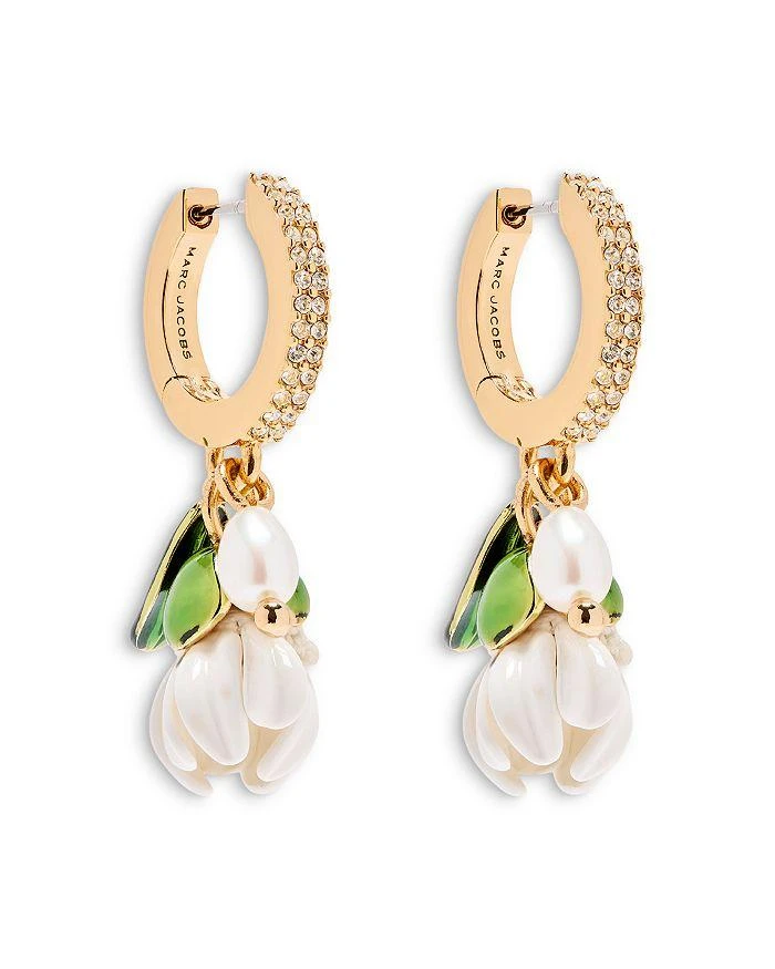 Marc Jacobs The Rooted Daisy Hoop Earrings