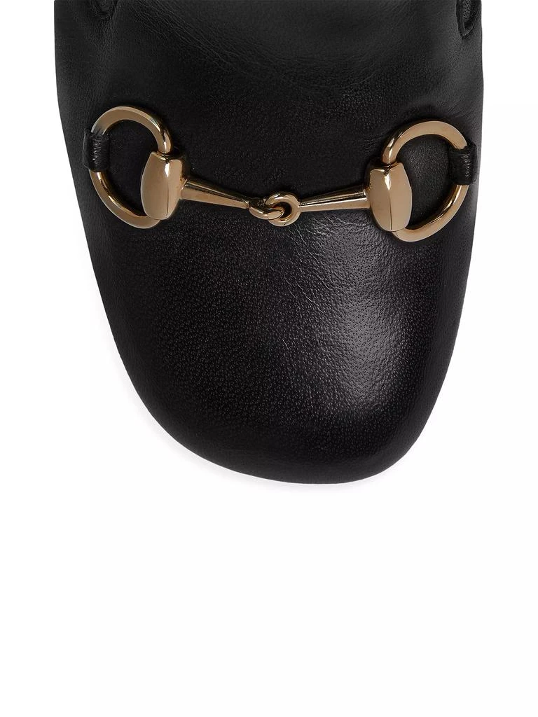 Gucci Horsebit 75MM Leather Booties 4
