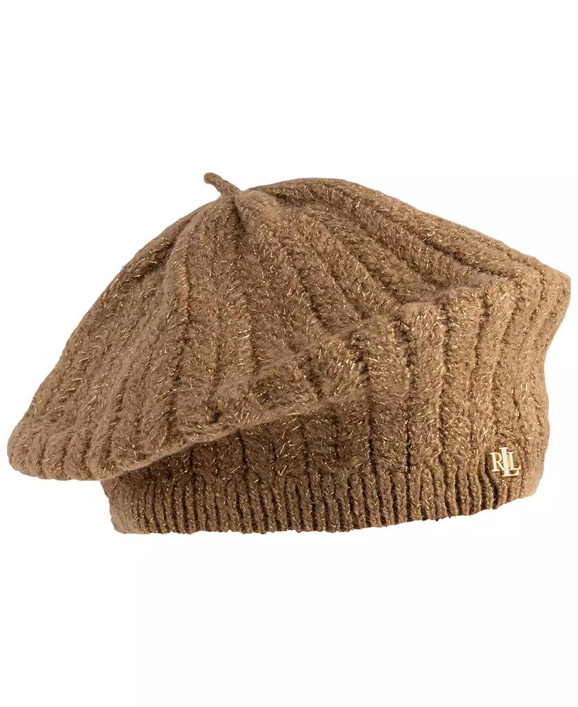 Fuzzy Cable Knit Beret Hat – On Sale Now with Up to 31% Off