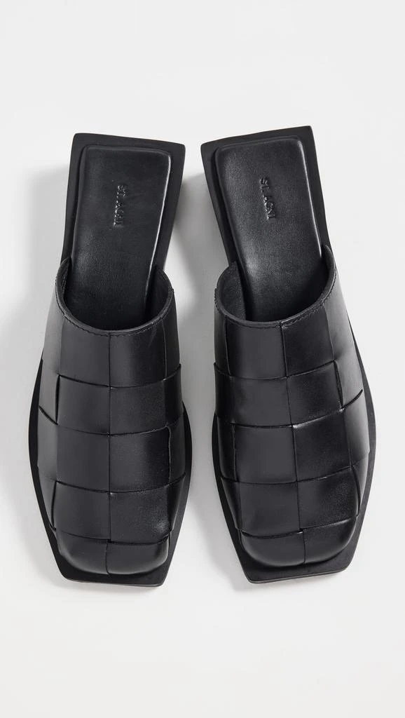 St Agni Woven Mules 4