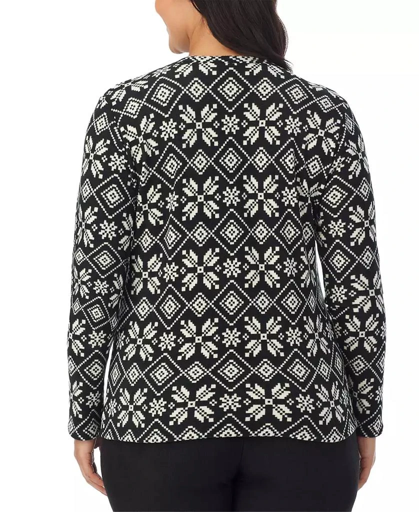 Cuddl Duds Plus Size Fleecewear Long-Sleeve Crewneck Top 2