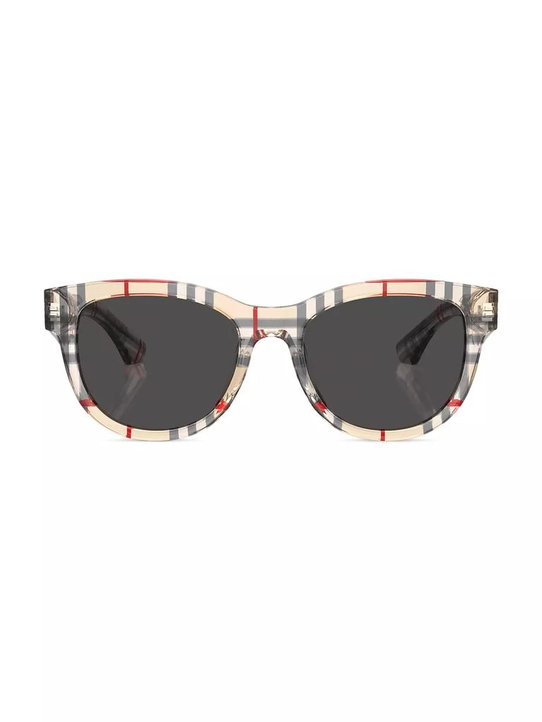Burberry 54MM Round Sunglasses 2